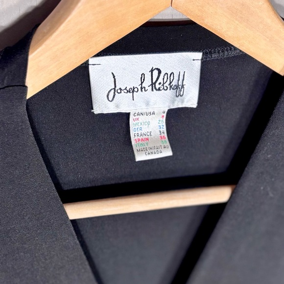 JOSEPH RIBKOFF Asymmetrical V-Neck Blouse - Picture 4 of 7